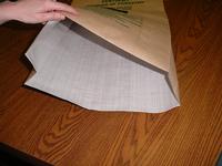 Paper / CPP security, recyclable resealable white poly paper plastic bag with zipper