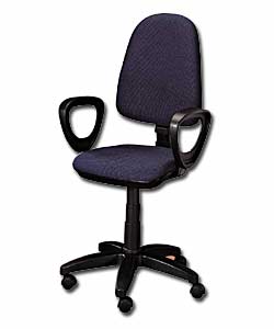 Blue High Back Office Swivel Chair