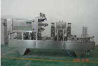 Automatic paste jam plastic cup filling sealing machine