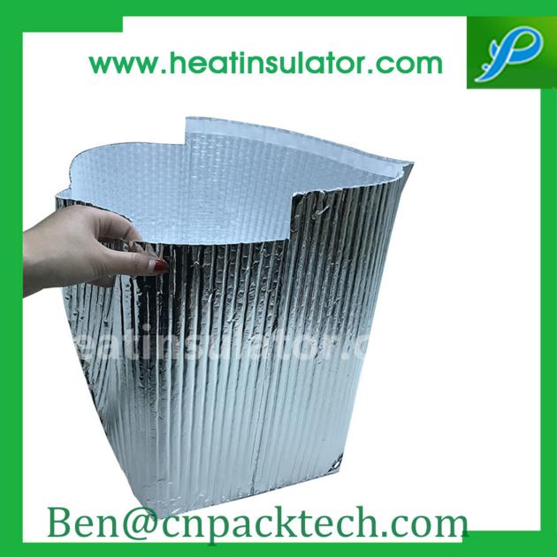 Food Preservation Fruit Bubble Foil Insualted Box liners For Keep Fresh