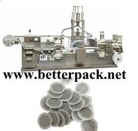 Round shape tea bags coffee pod packaging machine