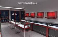 European style kiosk display showcase with  LED lights(BT112)