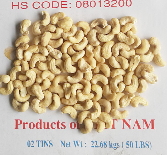 Cashewnut Kernels Vietnam WW450