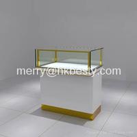 Elegant european style jewelry display showcase with LED lights(CR002)