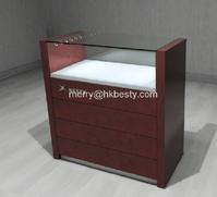 Fashion jewelry display showcase and counter with LED lights(DM005L)