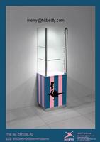 Nice and high quality jewelery display tower and display showcase(DM1206L-R2)