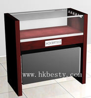 Wooden jewelry display counter and showcase in fashion  style(DM1301L)