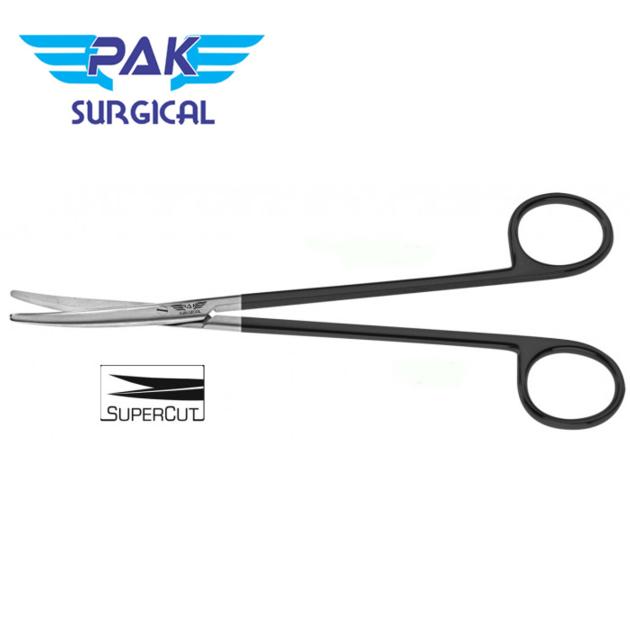 BODY CONTOURING DOUBLE-BEVELED SERRATED SCISSORS