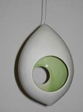 Ceramic Cocoon Lamp