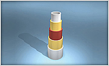 EVOH PE-RT, PE-X and PB Oxygen barrier Pipe