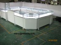 European fashional LED jewellery kiosk display case and counter(IMG-4235)