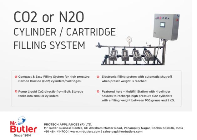 CO2 Gas Refilling Machine
