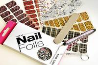 Nail art transfer foil, Nail art foil