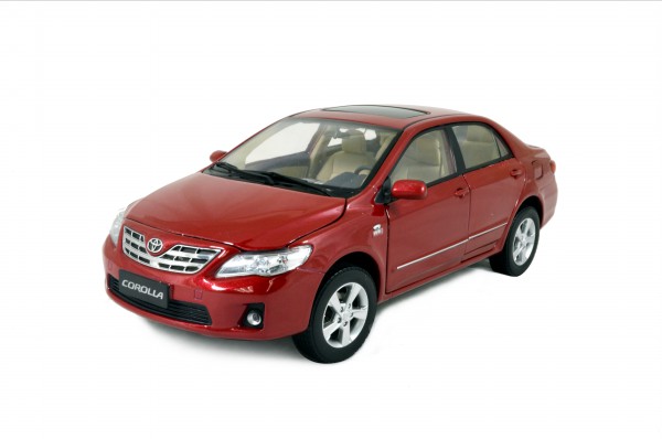 Toyota Corolla 2011 Diecast Car  1/18 Models Aluminum Die Casting Product