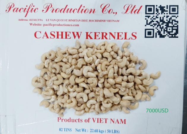 Cashewnut Kernels Vietnam WW240