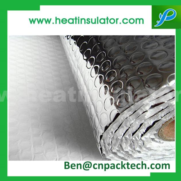Loft Roll Reflective Foil Double Bubble Foil Insulation For Heating and Cooling Ducts
