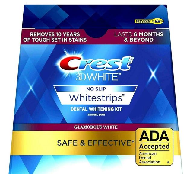 Crest 3D GLAMOROUS WHITE Whitestrips Teeth Dental Whitening Strips