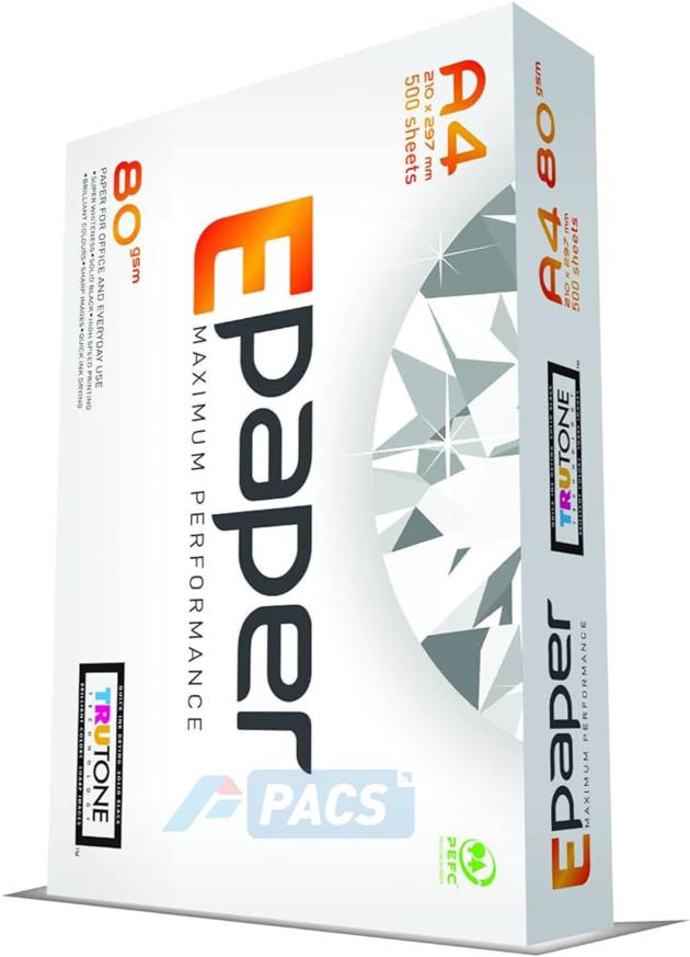 E Paper Brand A4 80 Gsm