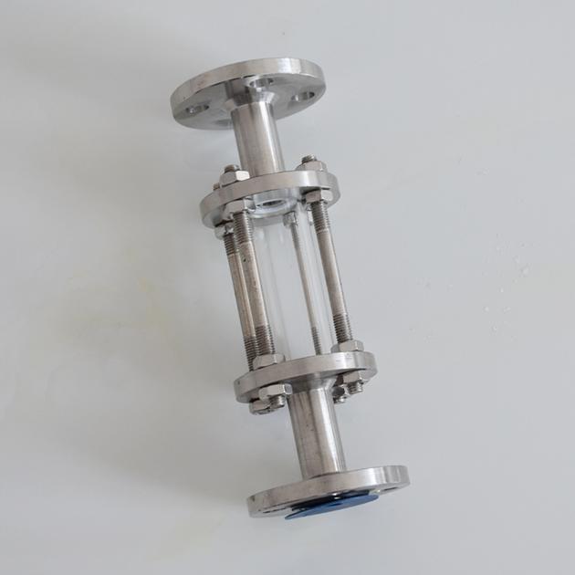 Sanitary Stainless steel union flange sight glass 