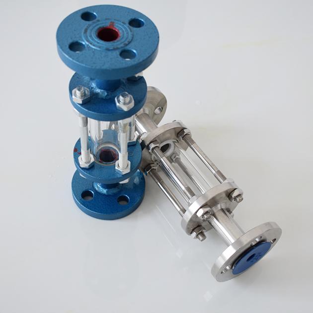 Flange Water Flowing Sight Glass Indicator
