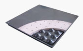 Bare Finished Cementitious Infill Steel Raised Access Floor System