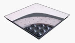 HPL/VINYL Finished Cementitious Infill Steel Raised Access Floor System