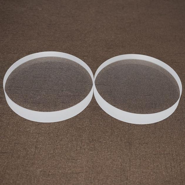 High Quality quartz glass disc for uv filtering clear round quartz discs