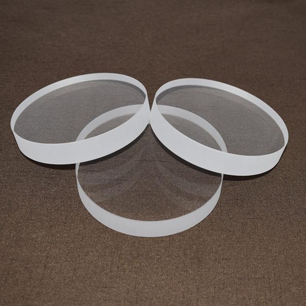 customized transparent boiler sight glass with acid resistence quartz glass sheet