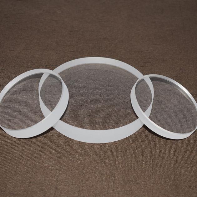 clear quartz glass thick wall disc transparent uv quartz glass plate for sale