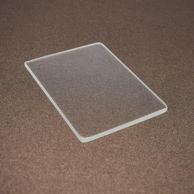 clear quartz silica fire resistant glass plate