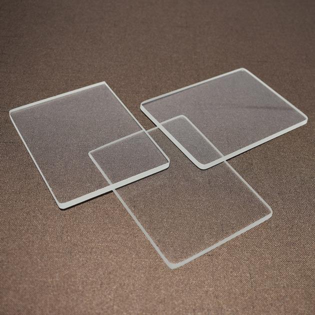 Clear Quartz Silica Fire Resistant Glass
