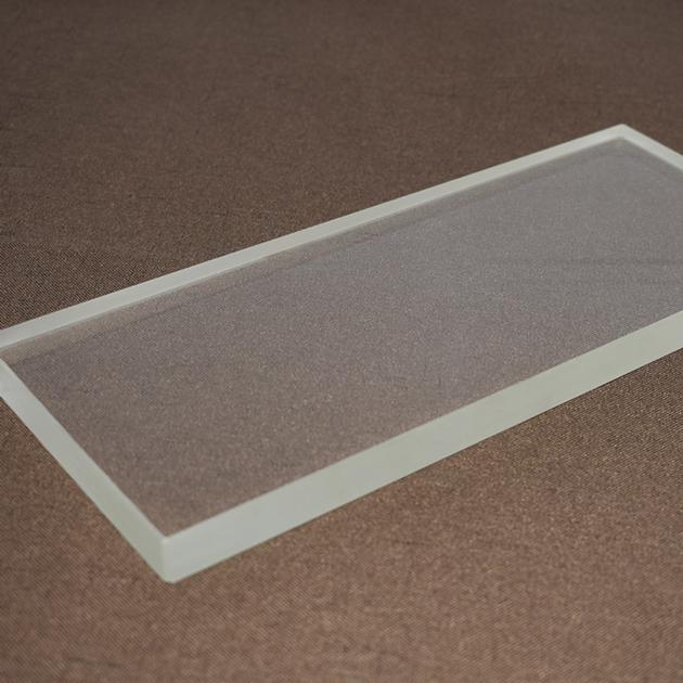 Heat resistance transparent quartz glass sheet
