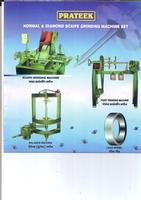 Normal and diamond scaife grinding machines