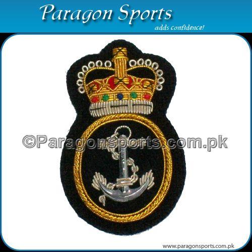 Handmade Bullion Wire Cap Badges PS