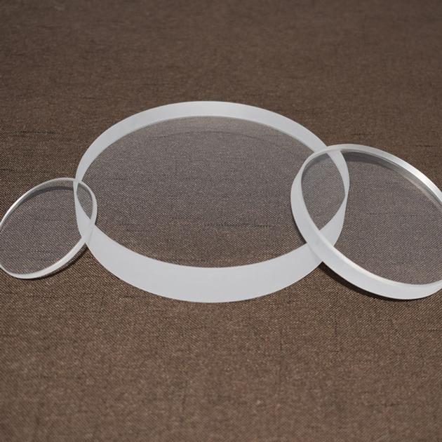 Factory high quality edge polishing of round sight glass custom size