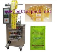 Small sachet cosmetic liquid filling and packaging machine