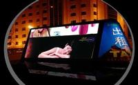Dynamic taxi advertising light box system