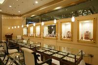 custom-made  LED  jewelry  display case ,watch counter and babinet in jewelry store(unite601)