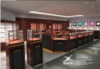 Elegant Jewelry  kiosk display showcase and tower display case(unite2023)