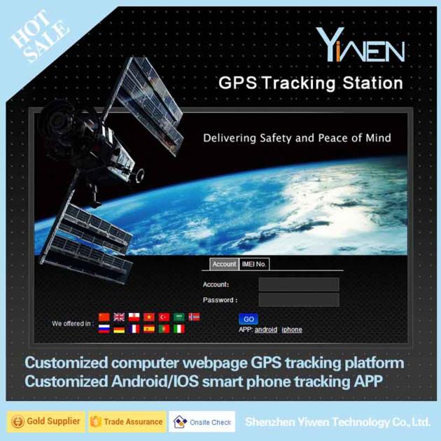 Yiwen GPS Tracker and GPS Tracking Software