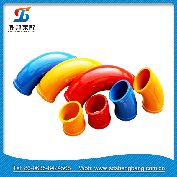 Casting Concrete Pump Elbow