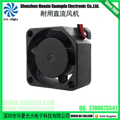 Offer PVC casing DC Fans, Low Vibration Quiet DC Cooler Fans 20X20X10mm