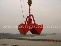 Electro-hydraulic clamshell grab