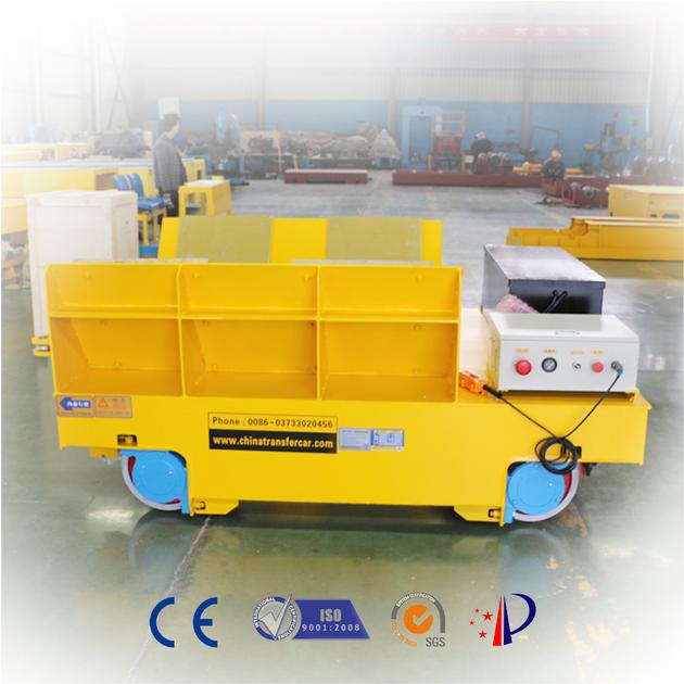 Roll Goods Shuttling Electric Trolley