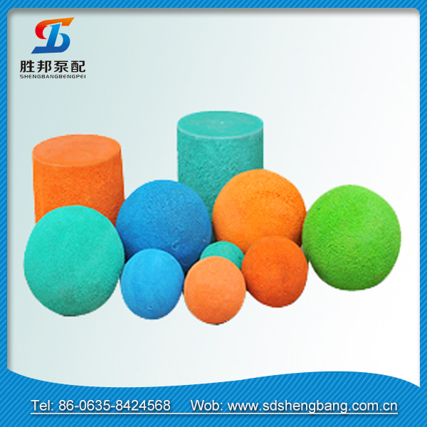 Factory directly provided DN100 Concrete Pump Cleaning Sponge Balls