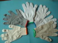 kintted cotton gloves