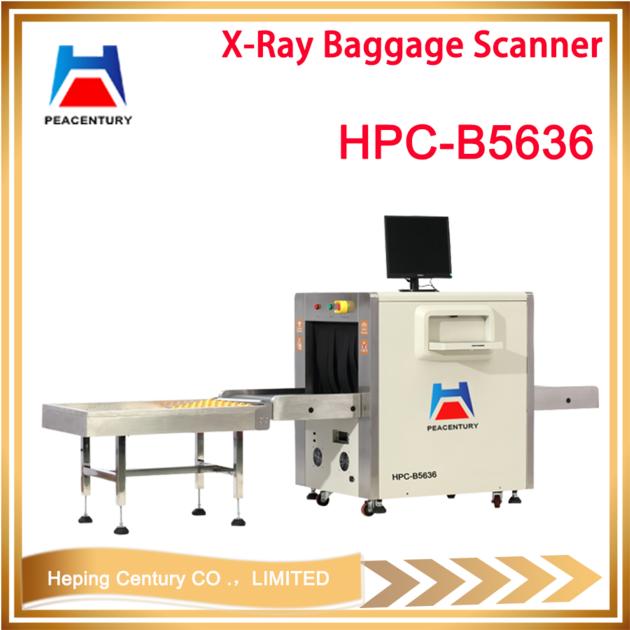 X-Ray Baggage Screening System 5636 Xray Baggage Scanner For Government Office