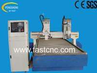 Multi-head stone cnc router