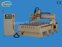 Round type automatic tool changing cnc router