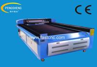 CO2 laser cutting flat bed